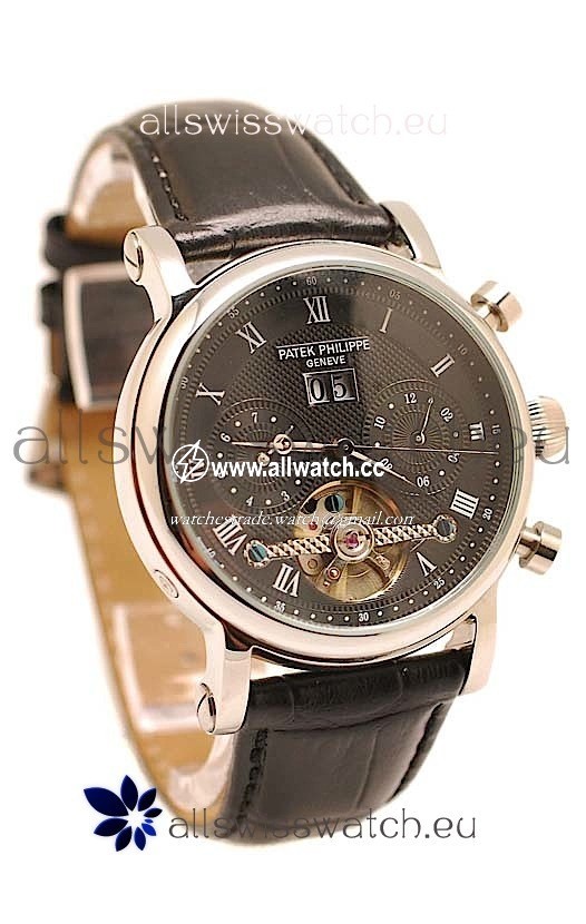 Patek Philippe Grand Complications Tourbillon in Black Dial