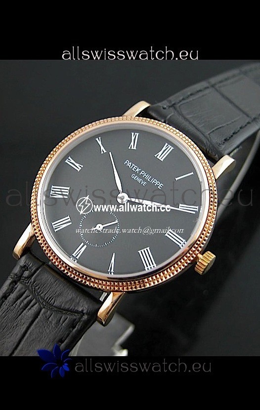 Patek Philippe Calatrava Mens in Grey Dial