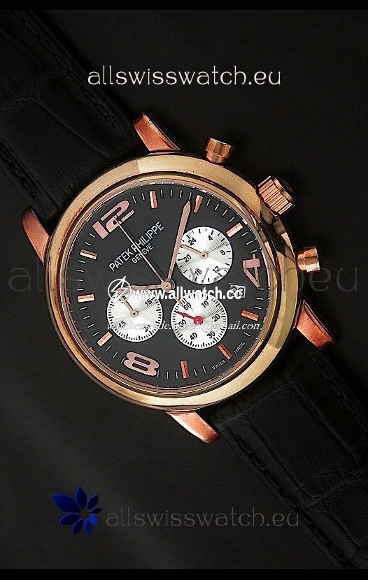 Patek Philippe Perpetual Calender Steel in Rose Gold Casing