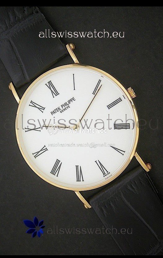Patek Philippe Calatrava Quaartz in White Dial