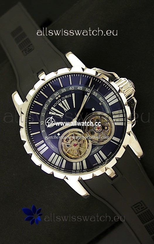 Roger Dubuis Chronoexcel Automatic in Blue Dial