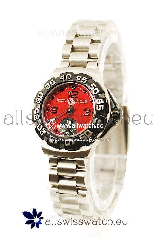 Tag Heuer Professional Formula 1 in Red Dial