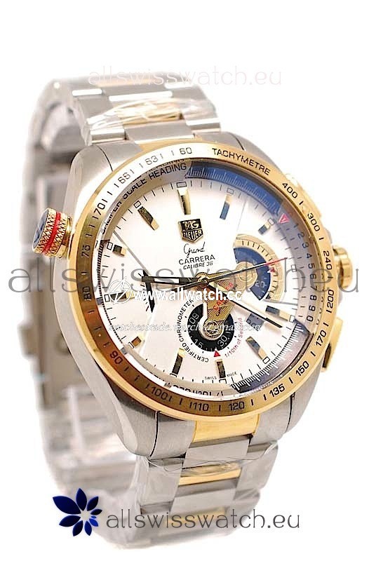 Tag Heuer Grand Carrera Calibre 36 Two Tone Gold
