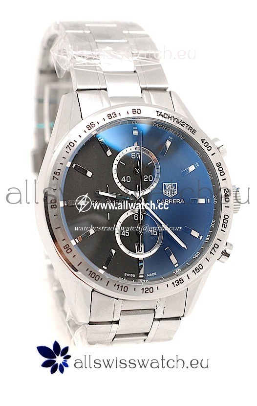 Tag Heuer Carrera Cal. 1887 Chronograph in Black Dial
