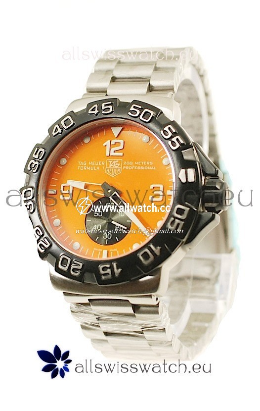 Tag Heuer Professional Formula 1 in Orange Dial