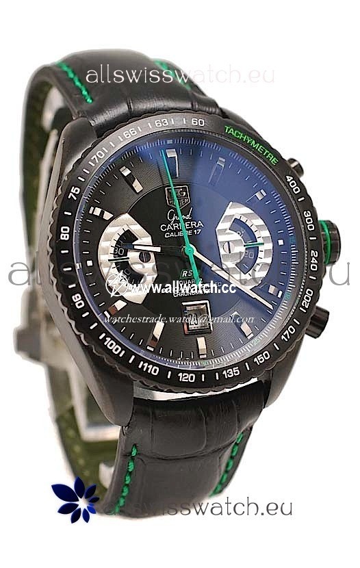 Tag Heuer Grand Carrera PVD in Black