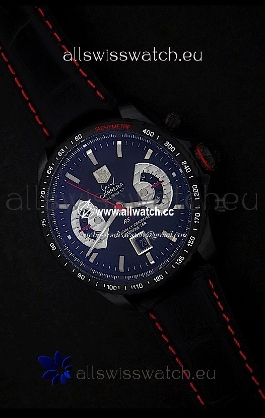 Tag Heuer Grand Carrera Two Tone in black Dial