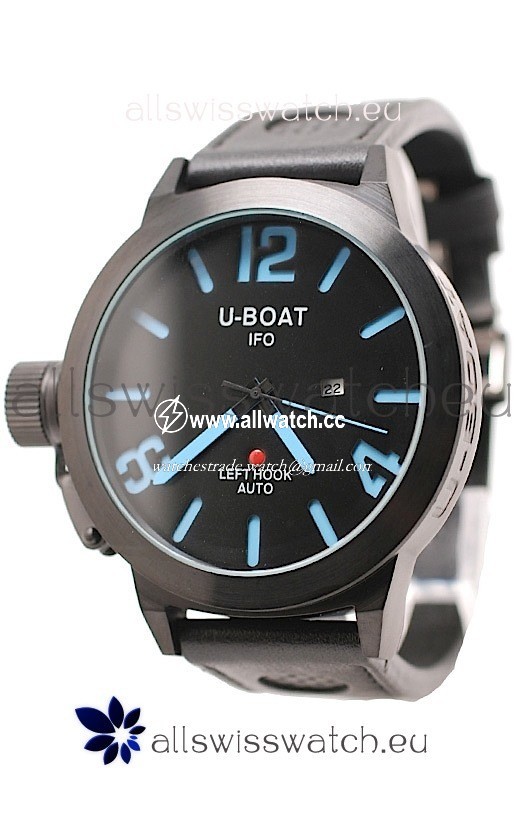U-Boat Classico PVD in Blue Markers