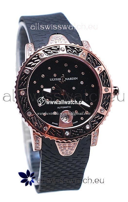 Ulysse Nardin Diver Starry Night Pink Gold
