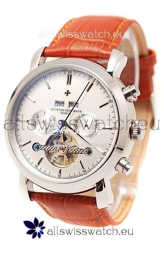 Vacheron Constantin Malte Tourbillon in Brown Strap