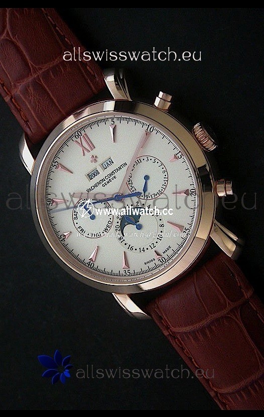 Vacheron Constantin Perpetual Calendar in Rose Gold