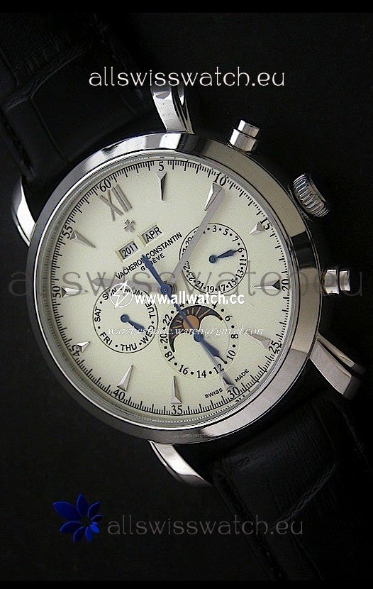 Vacheron Constantin Perpetual Calendar in White Dial