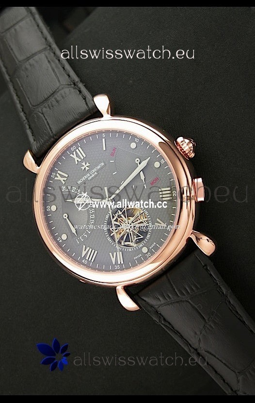 Vacheron Constantin Reserve Tourbillon Rose Gold in Grey Dial