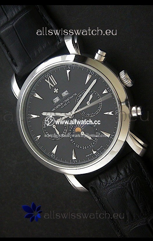 Vacheron Constantin Perpetual Calendar in Black Dial