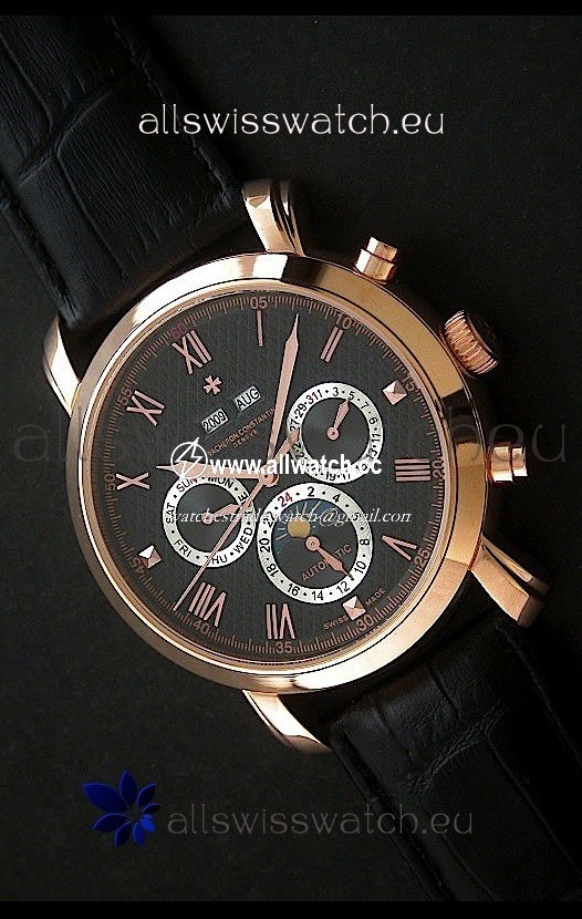 Vacheron Constantin Perpetual Calendar in Black Dial