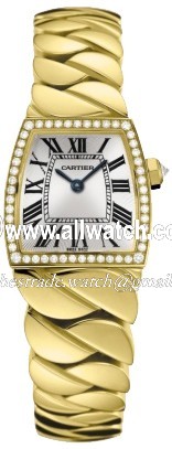 Cartier WE60040H La Dona de Cartier Ladies Quartz 18k yellow gold steel