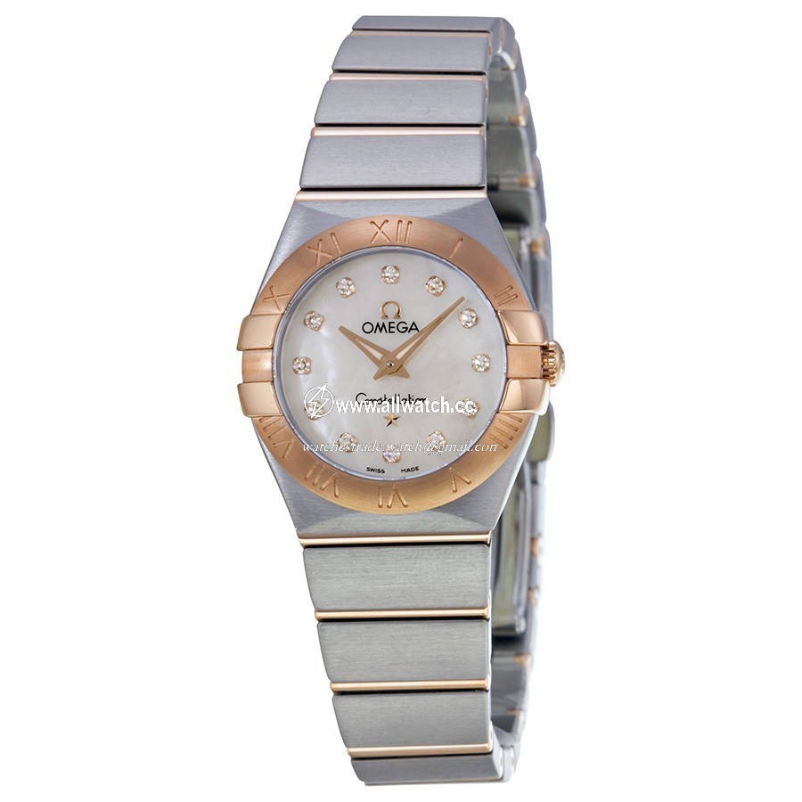 Omega 123.20.24.60.55.001 Constellation Ladies Quartz Stainless Steel