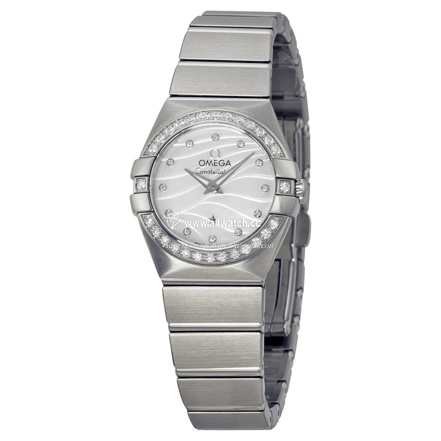 Omega 12315246055006 Ladies Quartz Stainless Steel