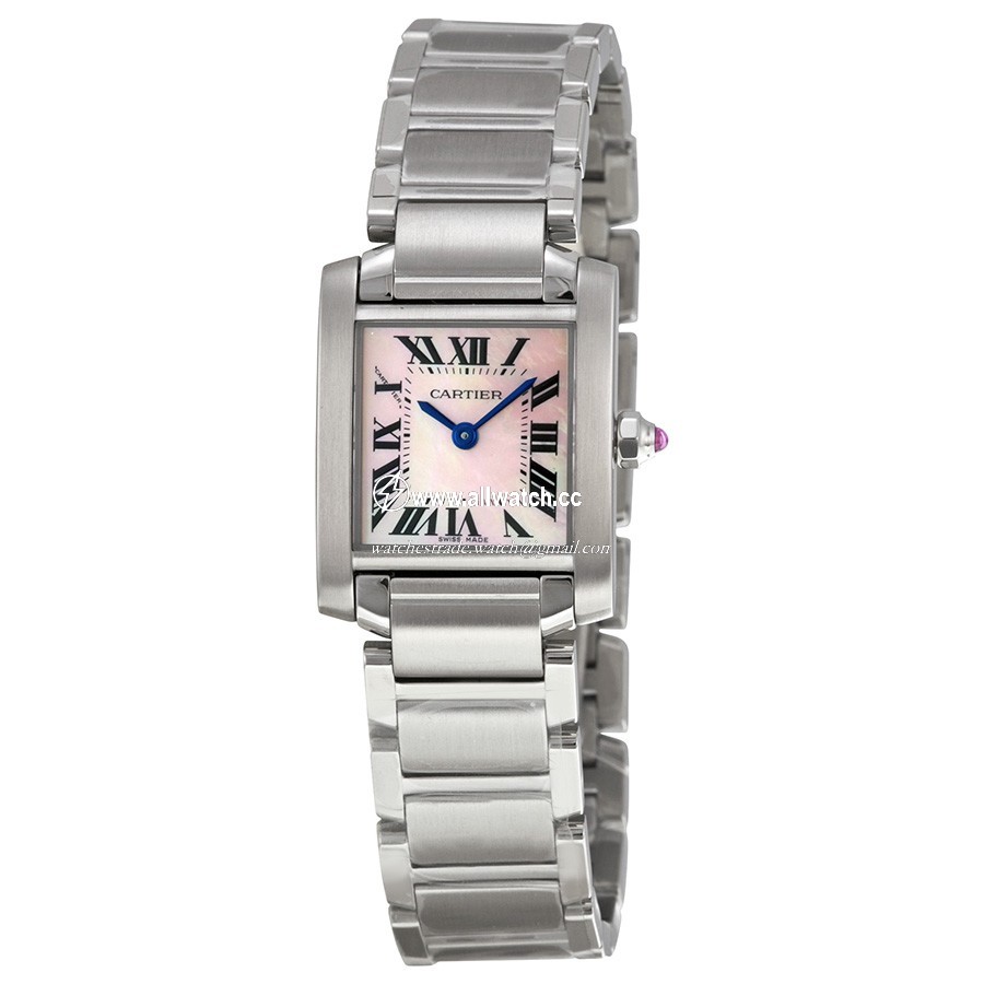 Cartier W51028Q3 Tank Ladies Quartz Stainless Steel