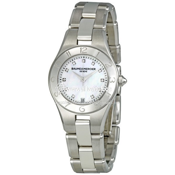 Baume et Mercier 10011 Linea Ladies Quartz Stainless Steel