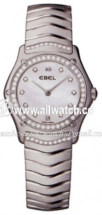 Ebel 9090F24-9726 Ladies Quartz Stainless Steel With Diamonds