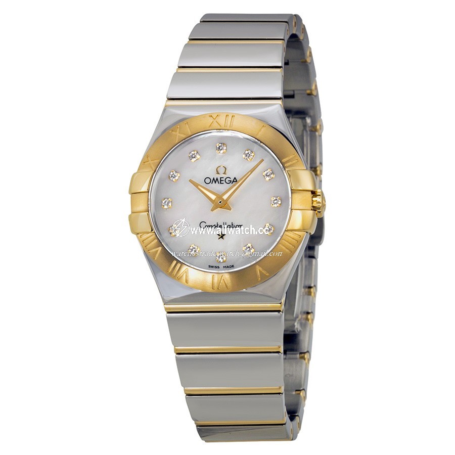 Omega 123.20.27.60.55.004 Ladies Quartz Stainless Steel