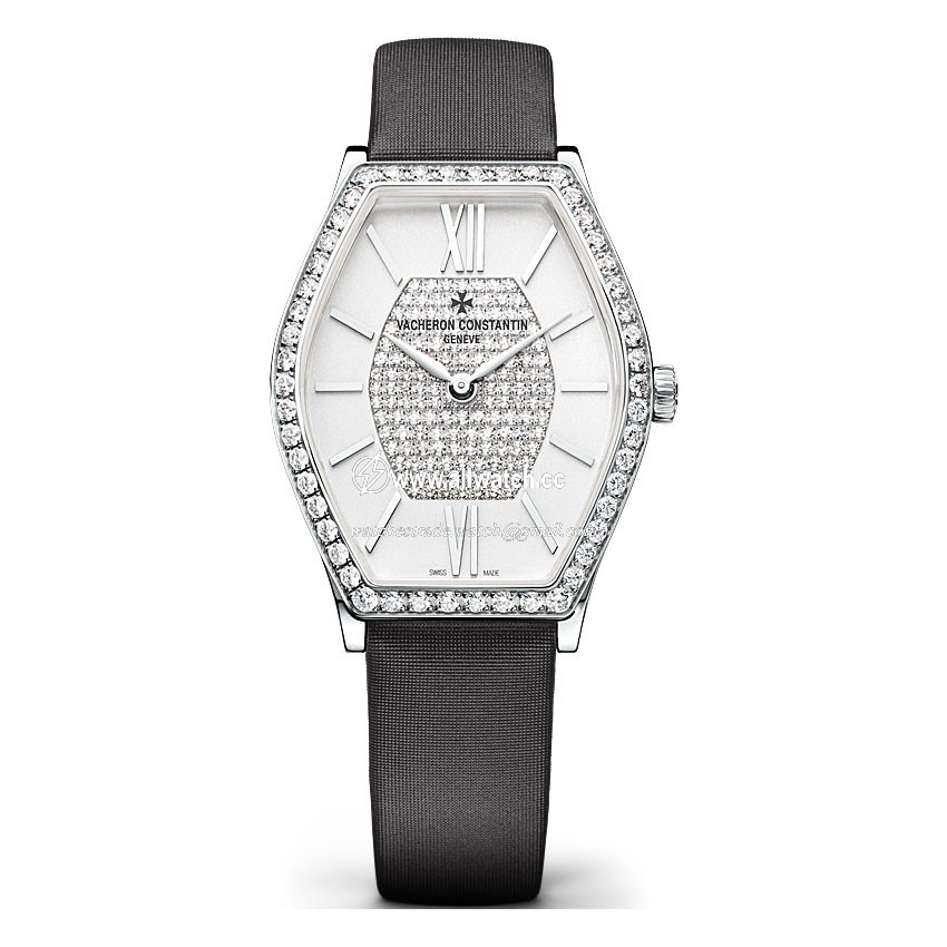 Vacheron Constantin 25530/000G-9801 Ladies Quartz 18kt White Gold