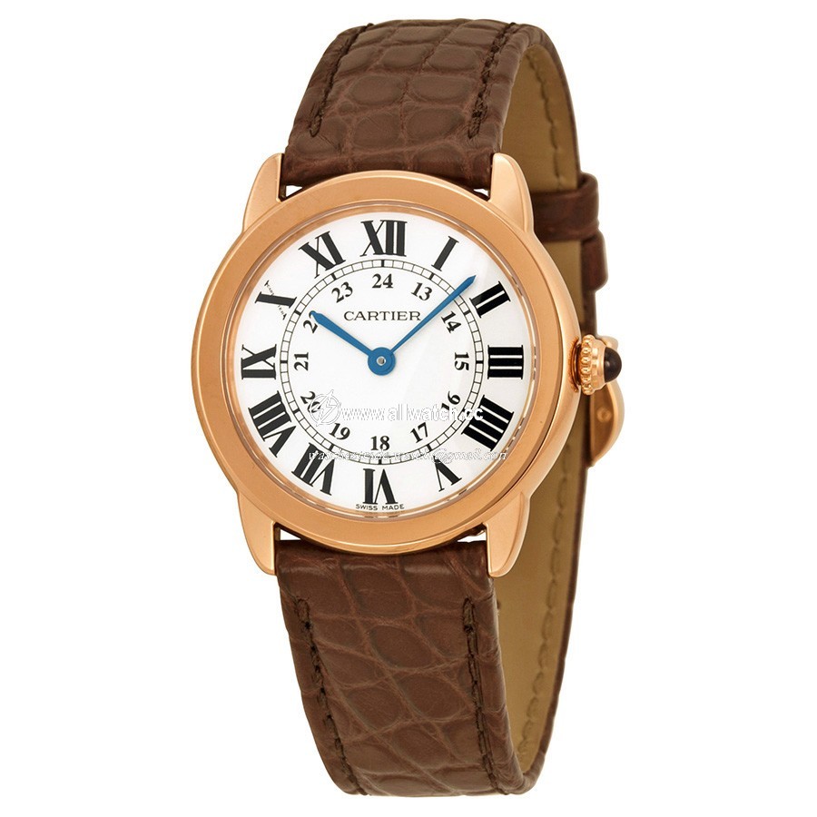 Cartier W6701007 Ladies Quartz 18kt Pink Gold and Stainless Steel