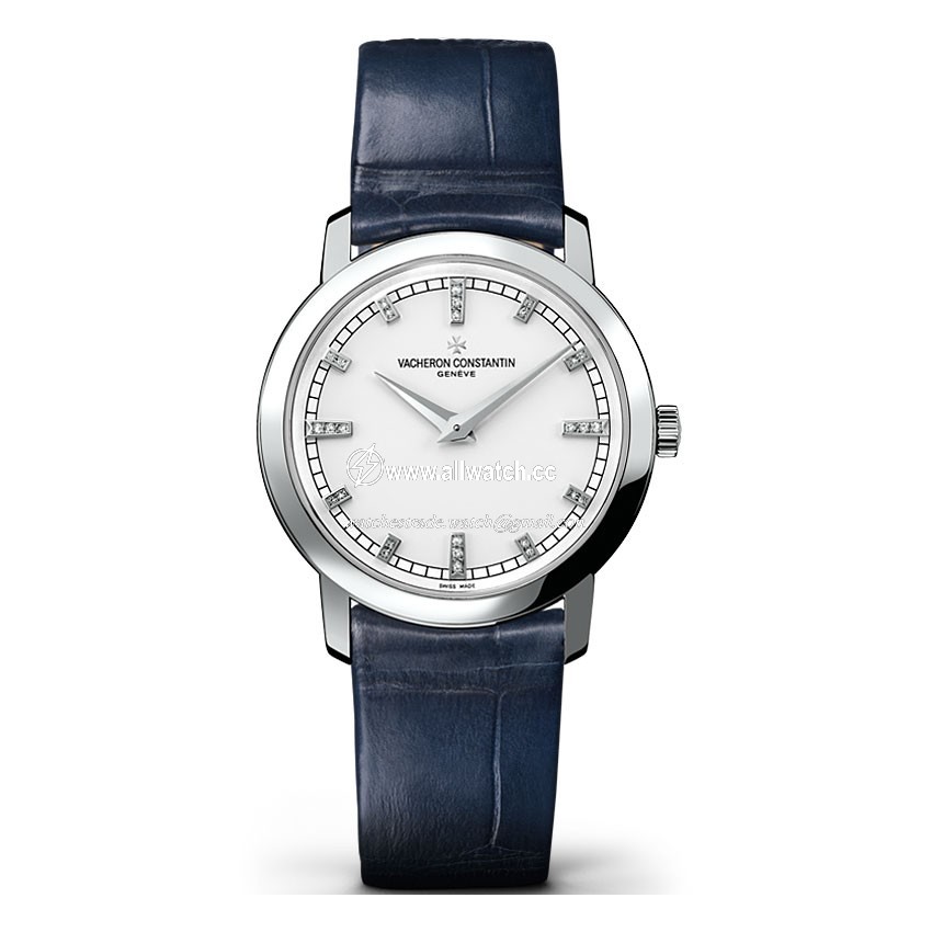 Vacheron Constantin 25155/000G-9584 Mens Quartz 18kt White Gold
