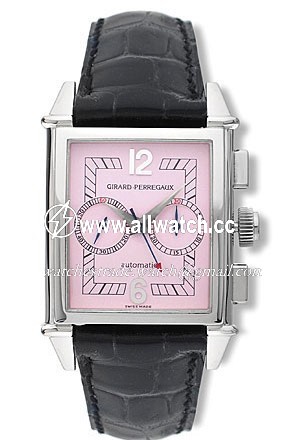 Girard Perregaux 25990-0-53-9159 Vintage Mens Automatic 18kt White Gold
