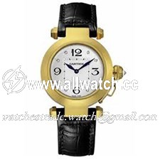 Cartier WJ11891 Ladies Quartz Yellow Gold