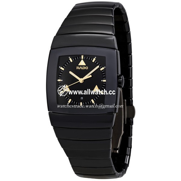 Rado R13724172 Sintra Mens Quartz Black Ceramic