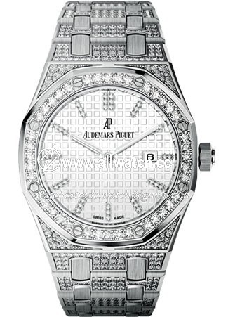 Audemars Piguet 67652BC.ZZ.1262BC.01 Royal Oak Ladies Quartz 18 kt White Gold