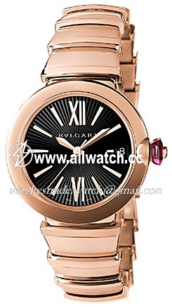 Bvlgari 102190 Ladies Automatic 18k Pink Gold
