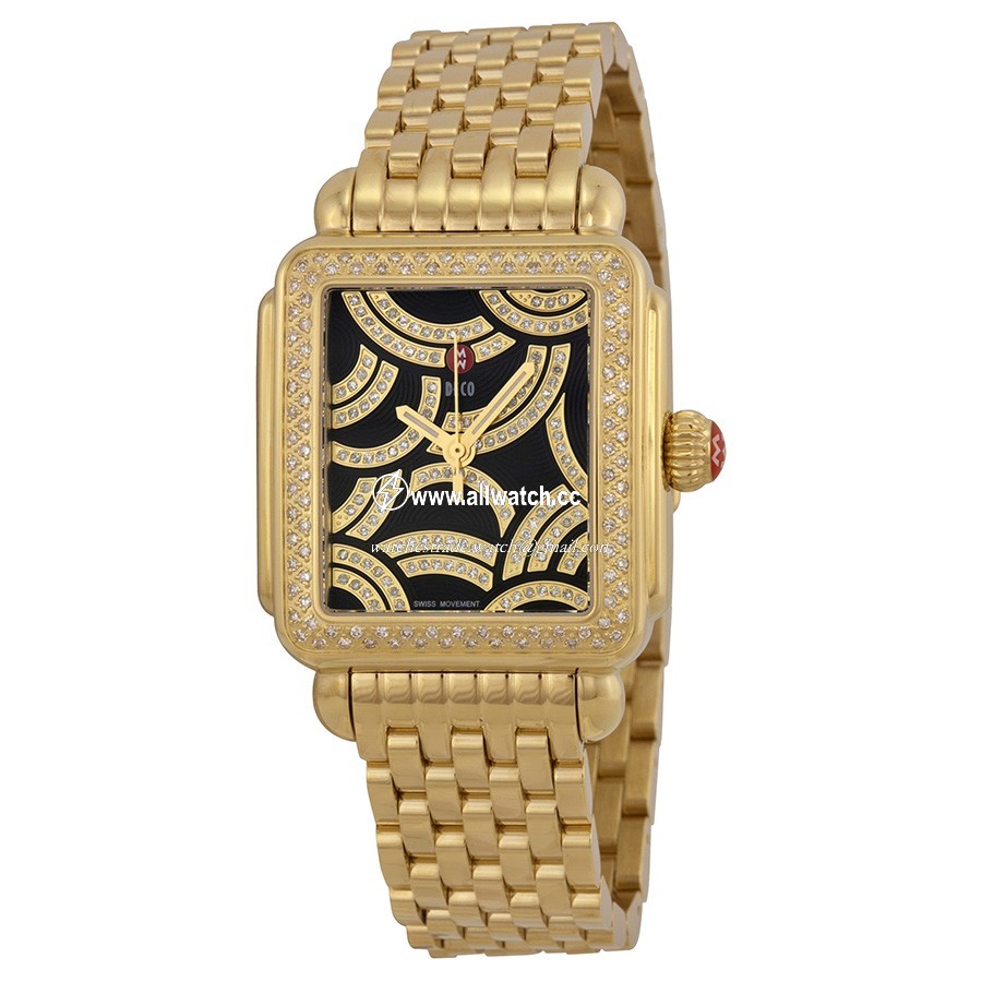 Michele MWW06T000119 Ladies Quartz Yellow Gold-plated Stainless Steel