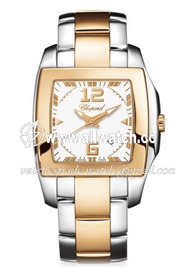 Chopard 118473-9001 Two O Ten Ladies Quartz 18kt Rose Gold and Stainless Steel