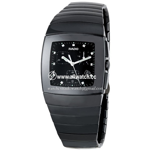 Rado R13477152 Mens Quartz Black Ceramic