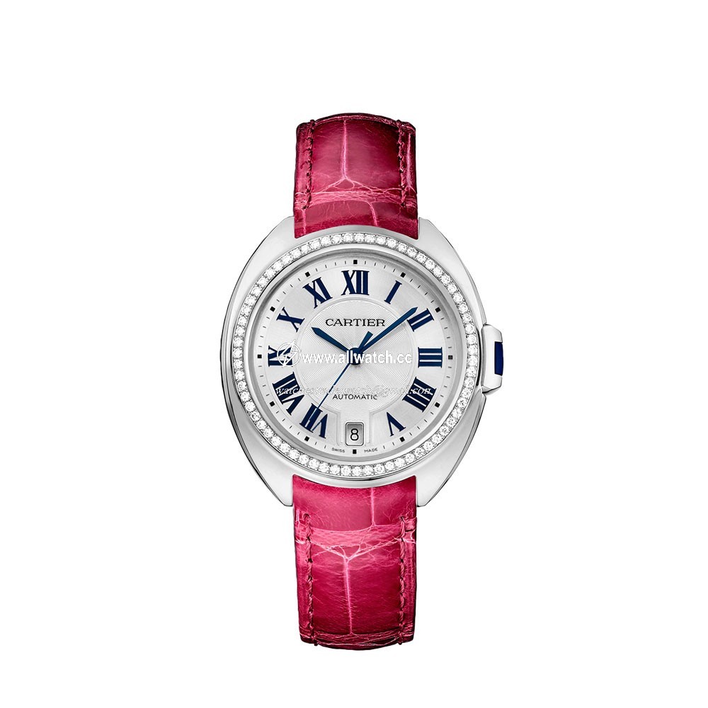 Cartier WJCL0014 Ladies Automatic 18 Carat White Gold