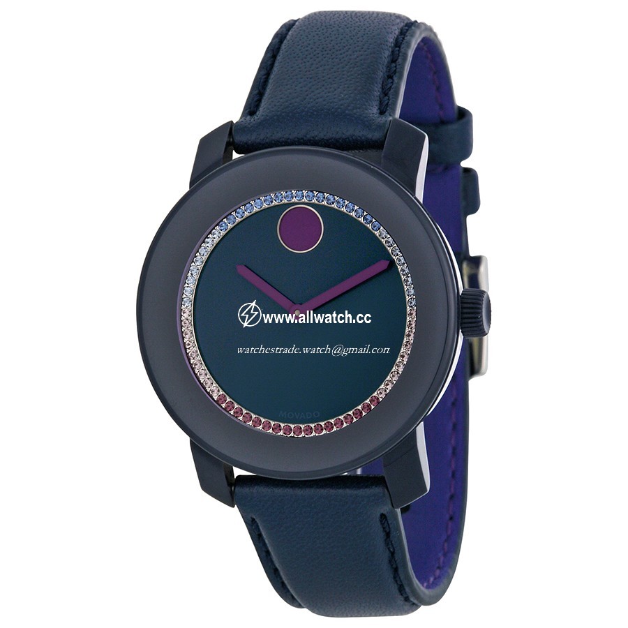 Movado 3600228 Bold Ladies Quartz Navy TR90 Composite