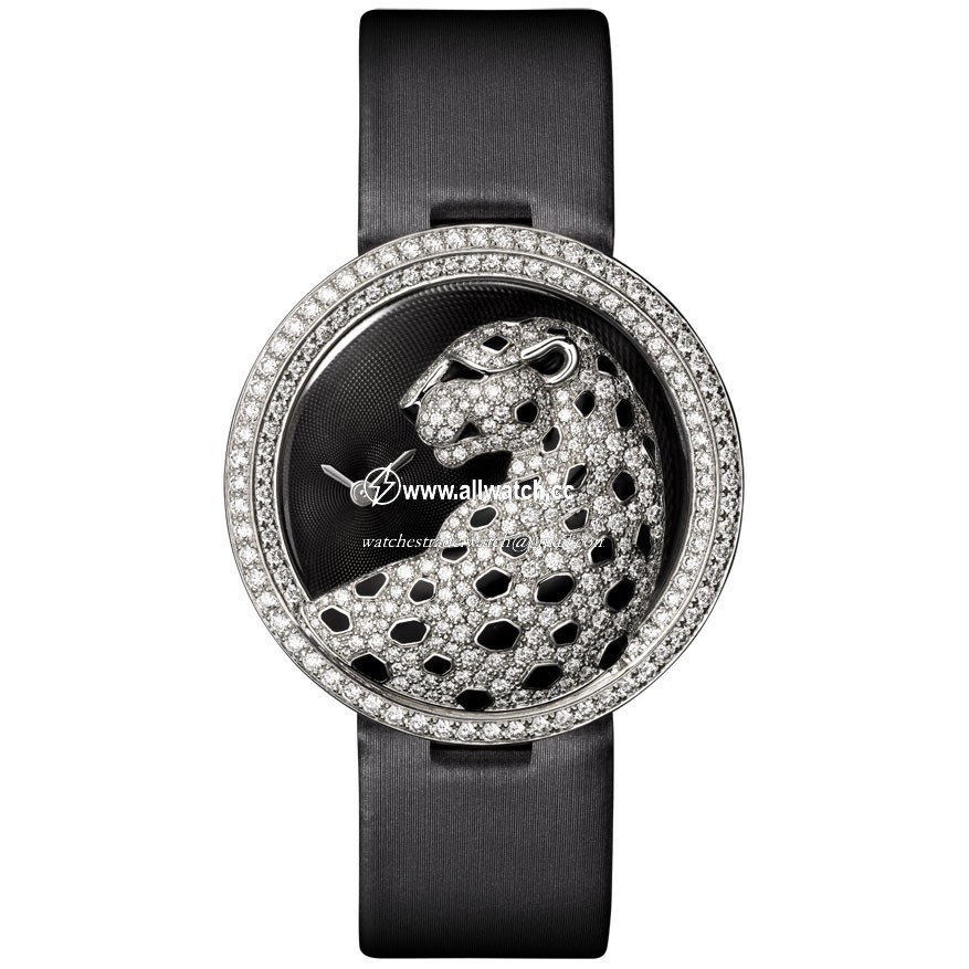 Cartier HPI00648 Ladies Quartz 18 Carat White Gold