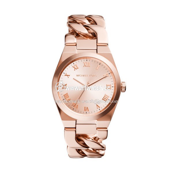Michael Kors MK3414 Ladies Quartz Rose Gold-plated Stainless Steel