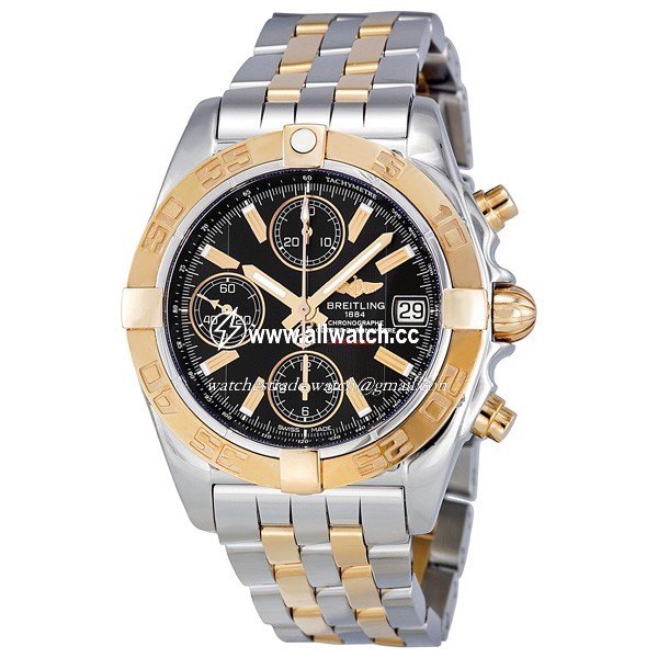 Breitling C13358L2/B949 Galactic Mens Automatic Stainless Steel and 18 kt Rose Gold