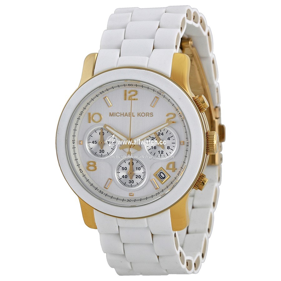 Michael Kors MK5145 Runway Ladies Quartz Gold-tone Stainless Steel