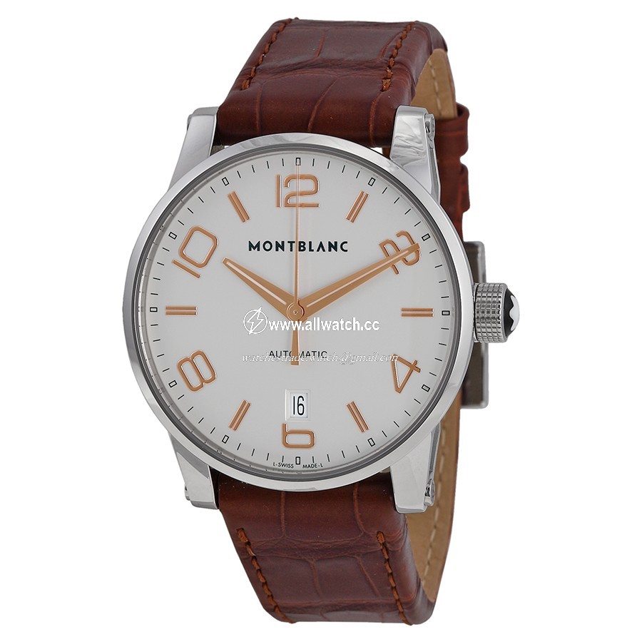 Montblanc 105813 Timewalker Mens Automatic Stainless Steel