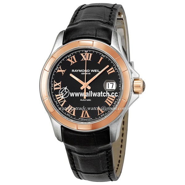 Raymond Weil 2970-SC5-00208 Parsifal Mens Automatic Rose Gold PVD Stainless Steel