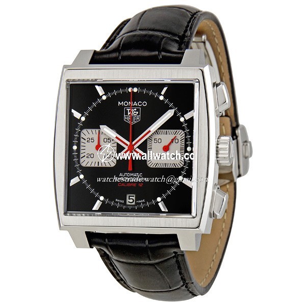 Tag Heuer CAW2114.FC6177 Monaco Mens Automatic Brushed and Polished Stainless Steel