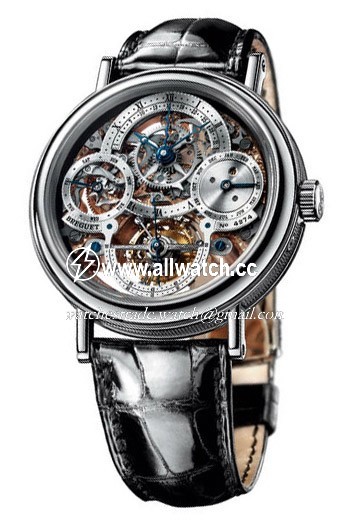 Breguet 3755PR/1E/9V6 Classique Complications Mens Hand Wind Platinum