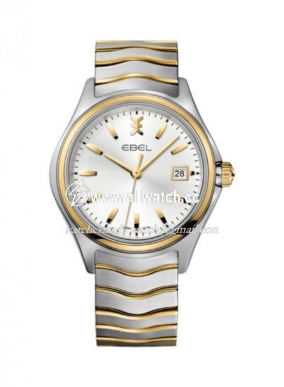 Ebel 1216202 Mens Quartz Stainless Steel and 18kt Yellow Gold