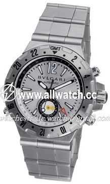 Bvlgari GMT40C5SSD Diagono Mens Automatic Stainless Steel