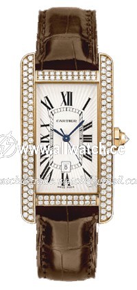 Cartier WB704751 Tank Unisex Quartz 18kt Pink Gold